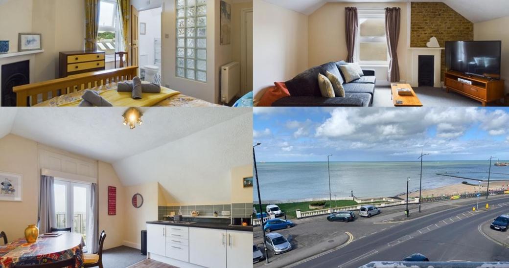 Flat, Amazing Balcony Sea View, Bike Store, With Sun Deck มาร์เกท ภายนอก รูปภาพ